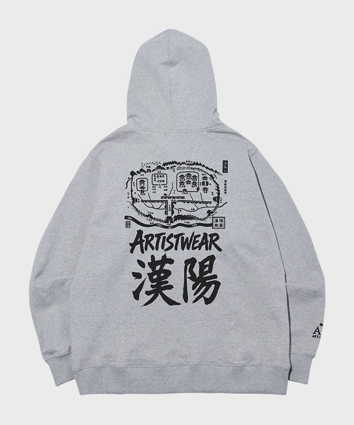아티스트웨어(ARTISTWEAR) [ATW] 대동여지도 후드집업