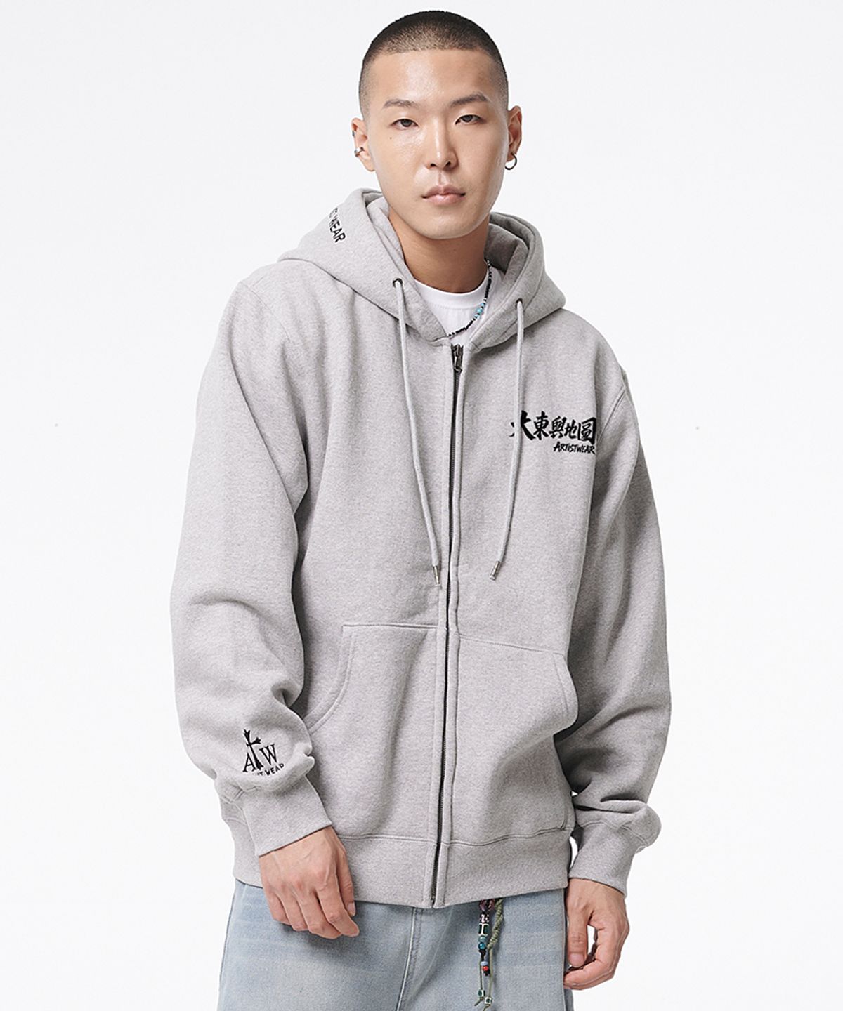 아티스트웨어(ARTISTWEAR) [ATW] 대동여지도 후드집업