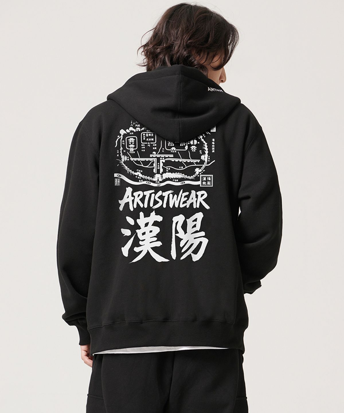 아티스트웨어(ARTISTWEAR) [ATW] 대동여지도 후드집업
