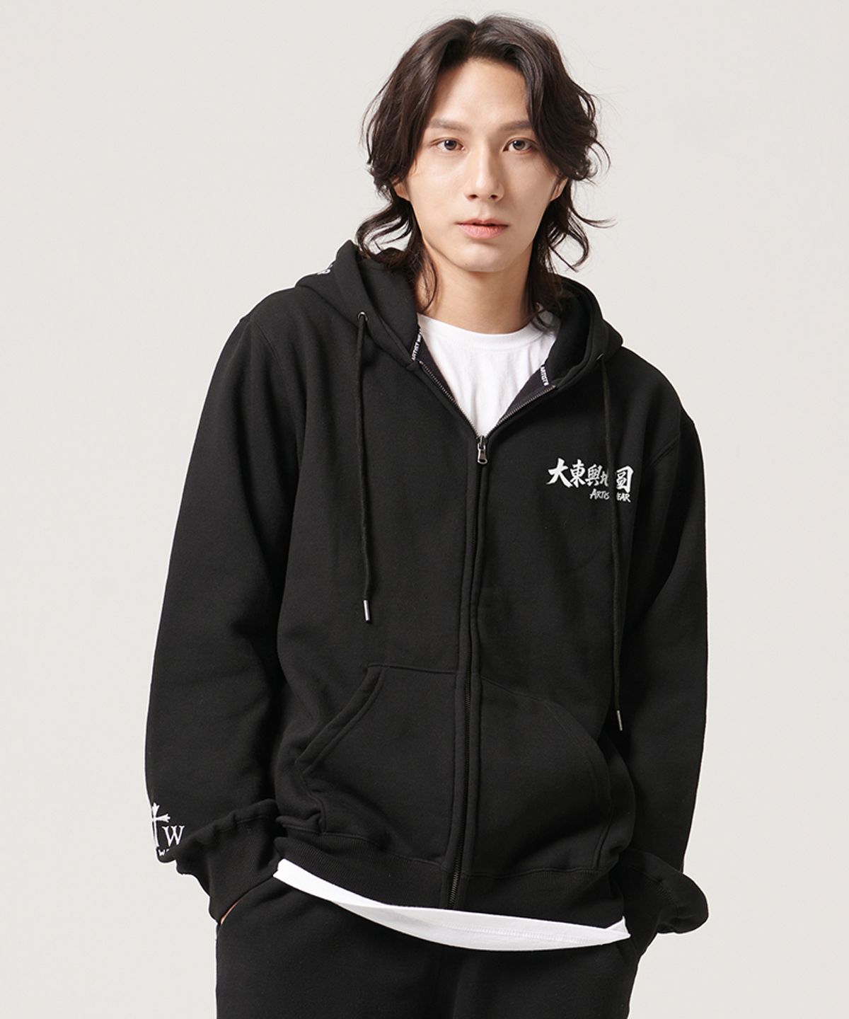 아티스트웨어(ARTISTWEAR) [ATW] 대동여지도 후드집업