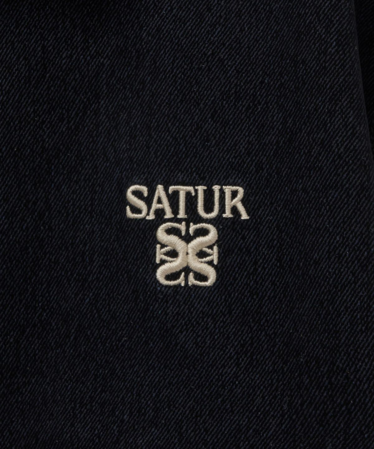 세터(SATUR) 테오 벨벳 데님 자켓 인디고