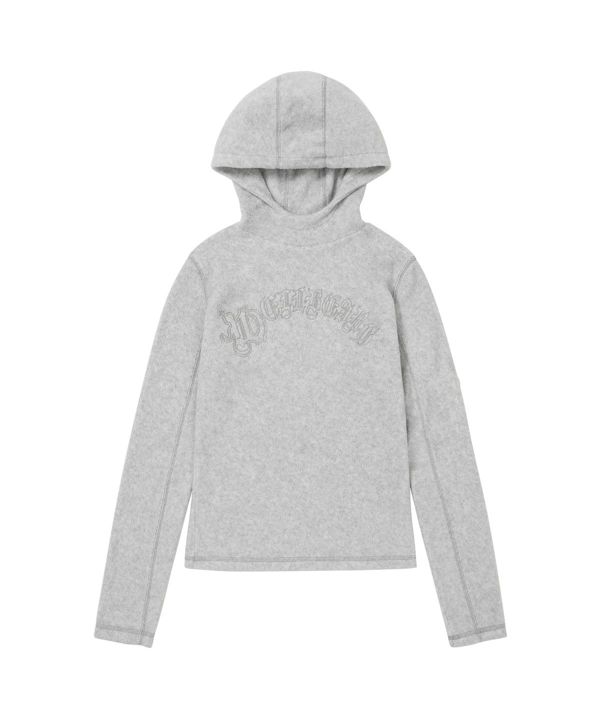 웰빙익스프레스(WELLBEING EXPRESS) Fleece Sports Hoodie Grey