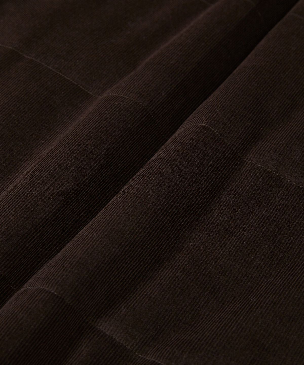 웨스트 그랜드 블러바드(WEST GRAND BOULEVARD) 포셰 코듀로이 패디드 베스트 DARK BROWN