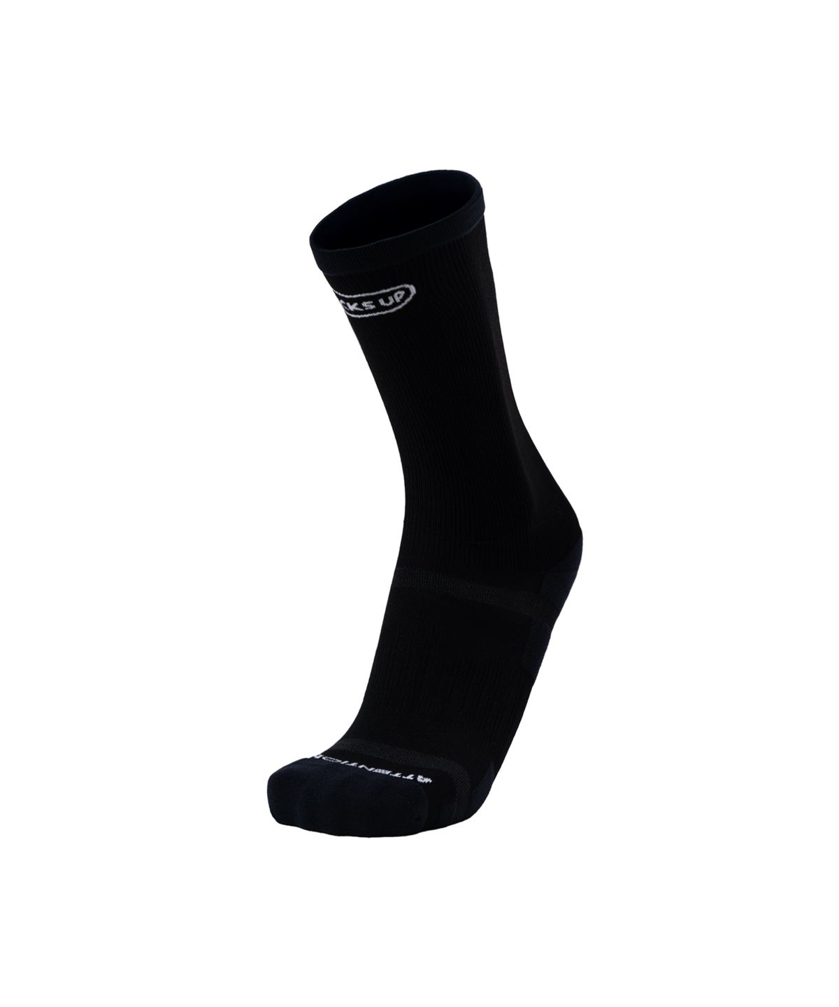 삭스업(SOCKSUP) 어텐션 드라이 러닝 크루삭스 PRO 블랙