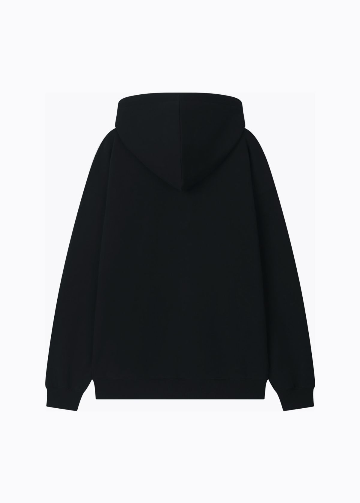 라임라잇 어패럴(LIMELIGHT APPAREL) 어패럴 스타라이트 로고 오버사이즈 후디 (블랙/화이트)
