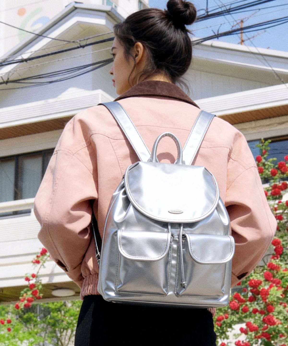 마틴콕스(MATINCOX) Cozy Backpack-Silver