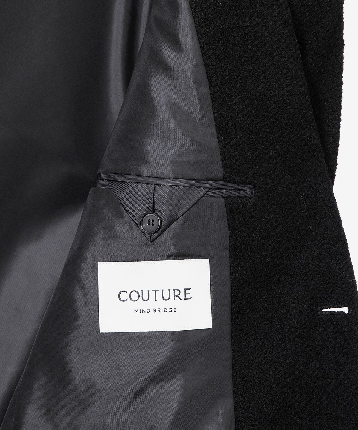 마인드브릿지(MINDBRIDGE) [COUTURE]울 부클 오버핏 자켓