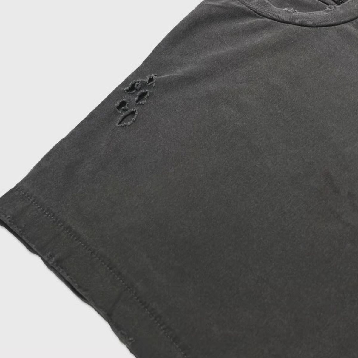 마이너스(MINUS) Pocket TunicWith Damaged(AGED BLACK)