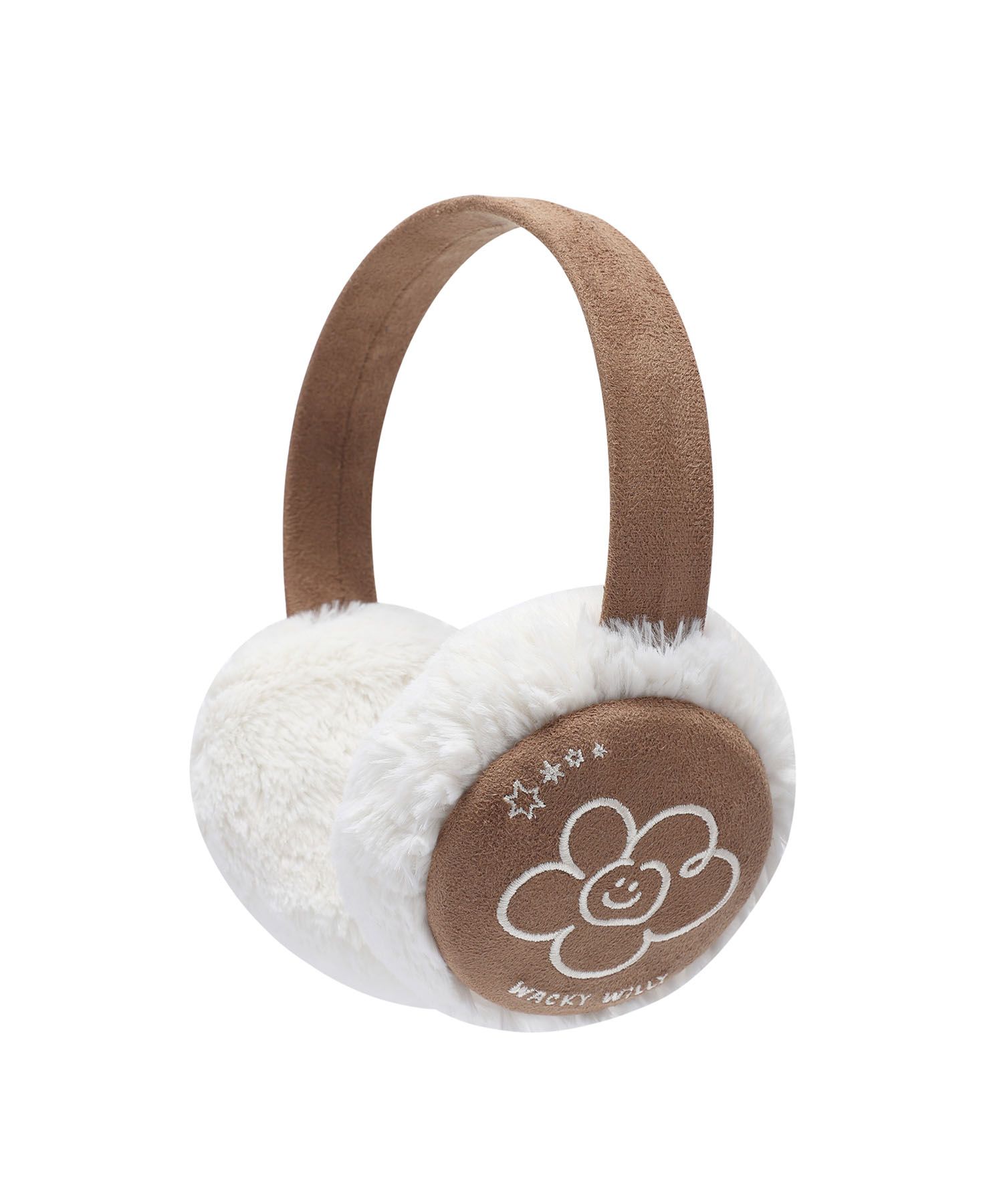 MUSINSA公式 | WACKY WILLY ウィメンズリリーニットイヤーマフブラウン