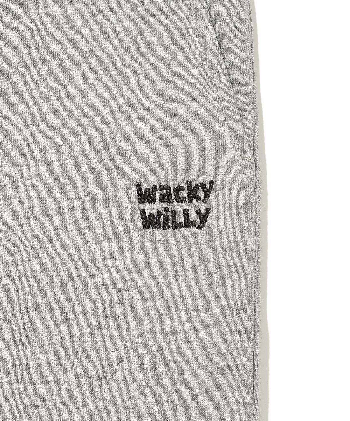 와키윌리(WACKY WILLY) [25FW] 기모 스웻 팬츠 그레이