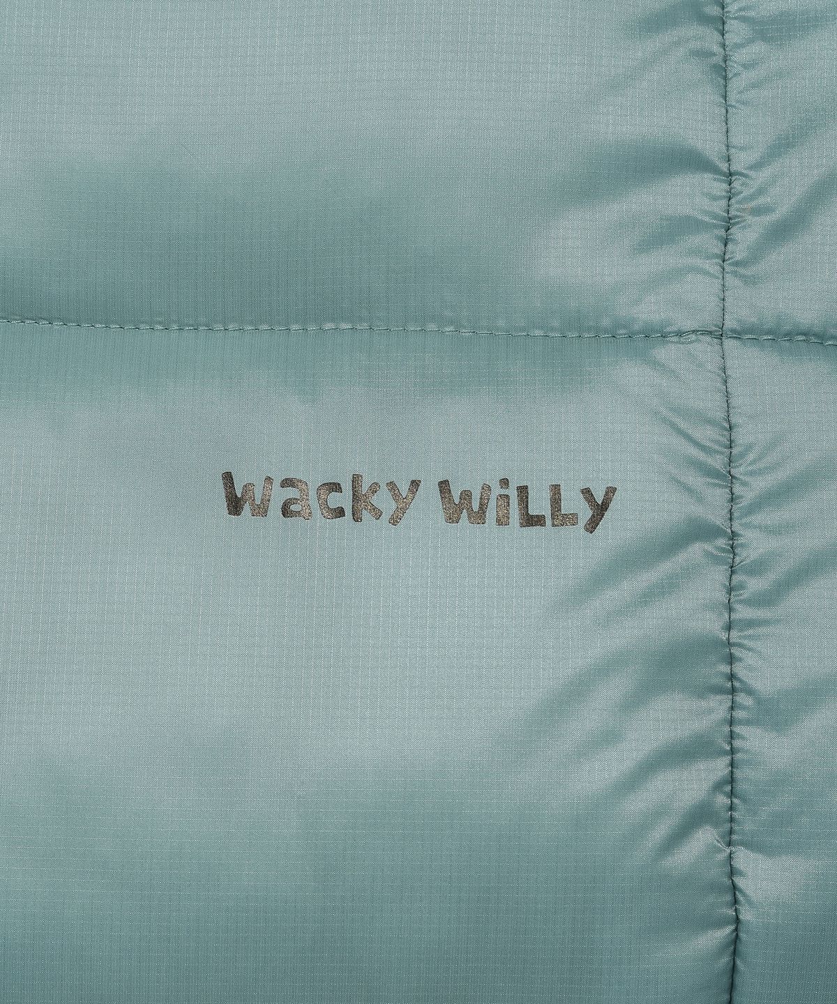 와키윌리(WACKY WILLY) 라이트 립스탑 패딩 점퍼 민트