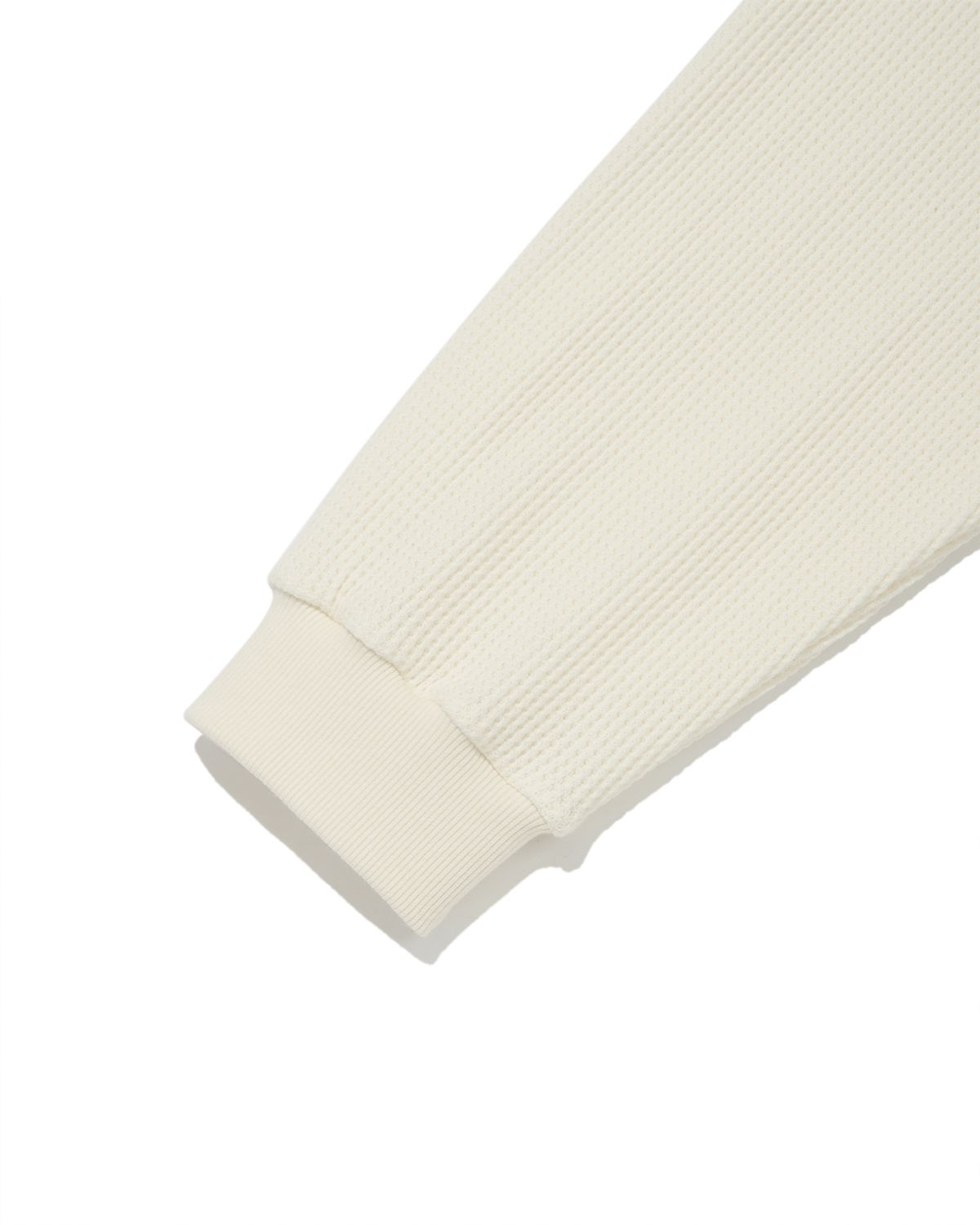 포스333(PHOS333) Divine Waffle Long Sleeved/Cream