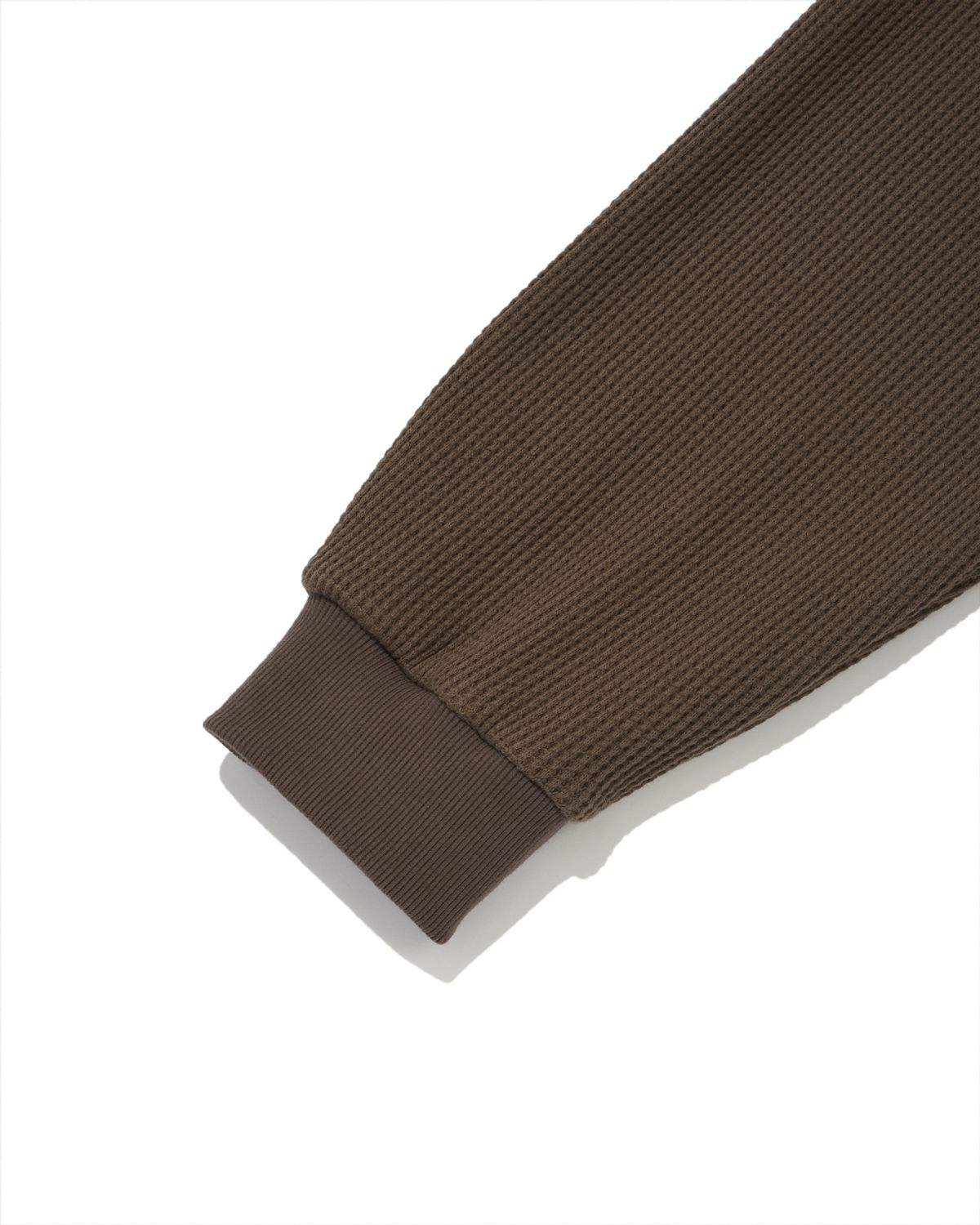 포스333(PHOS333) Divine Waffle Long Sleeved/Dark Brown