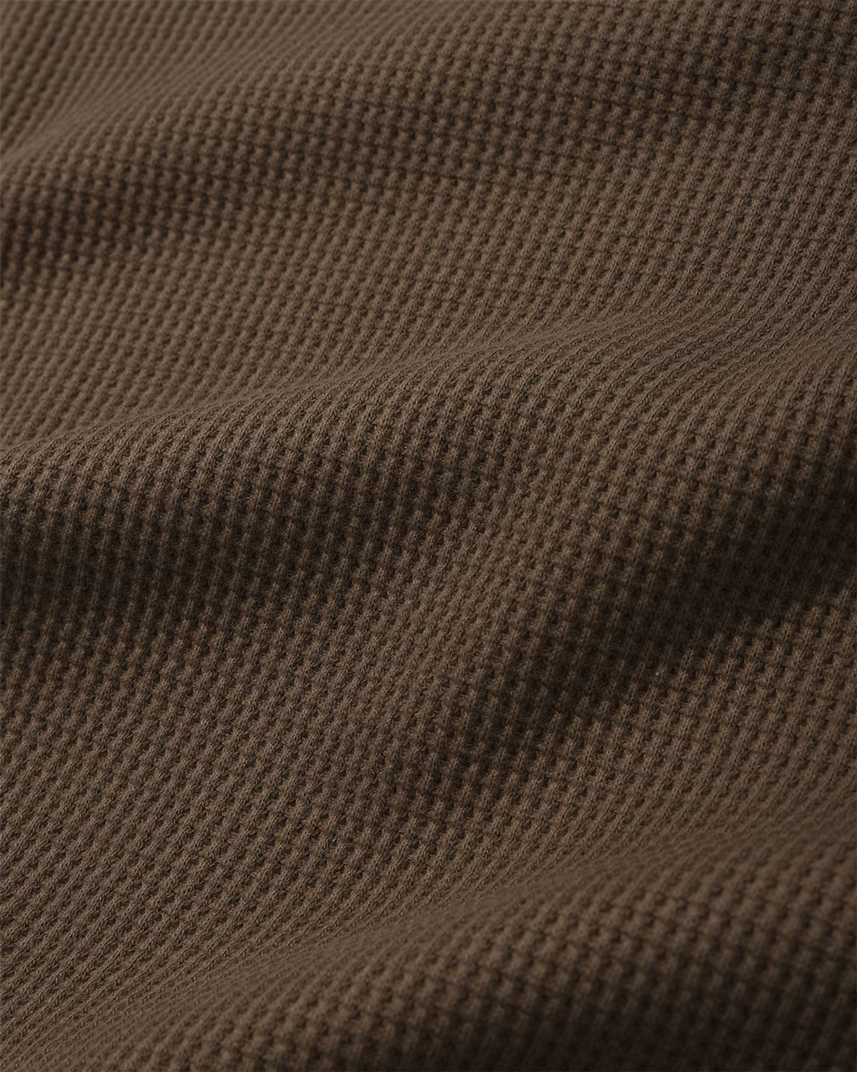 포스333(PHOS333) Divine Waffle Long Sleeved/Dark Brown