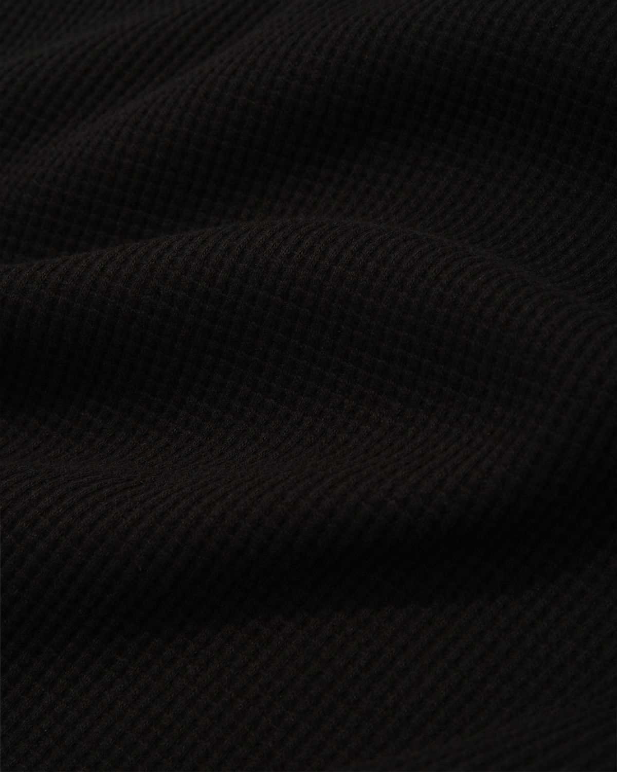포스333(PHOS333) Divine Waffle Long Sleeved/Black