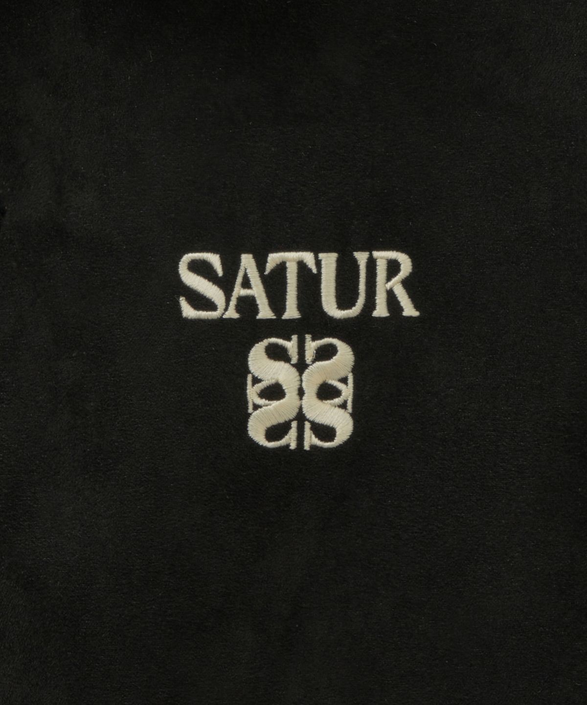 세터(SATUR) (W) 테오 폭스 스웨이드 숏 자켓 블랙