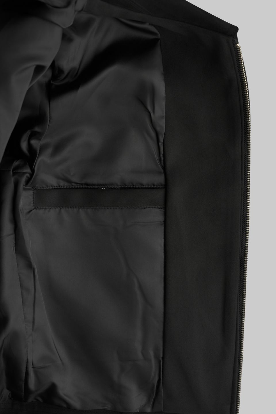 MUSINSA公式 | BOWLOW PRODUCT クロップスエードパネルジャケット