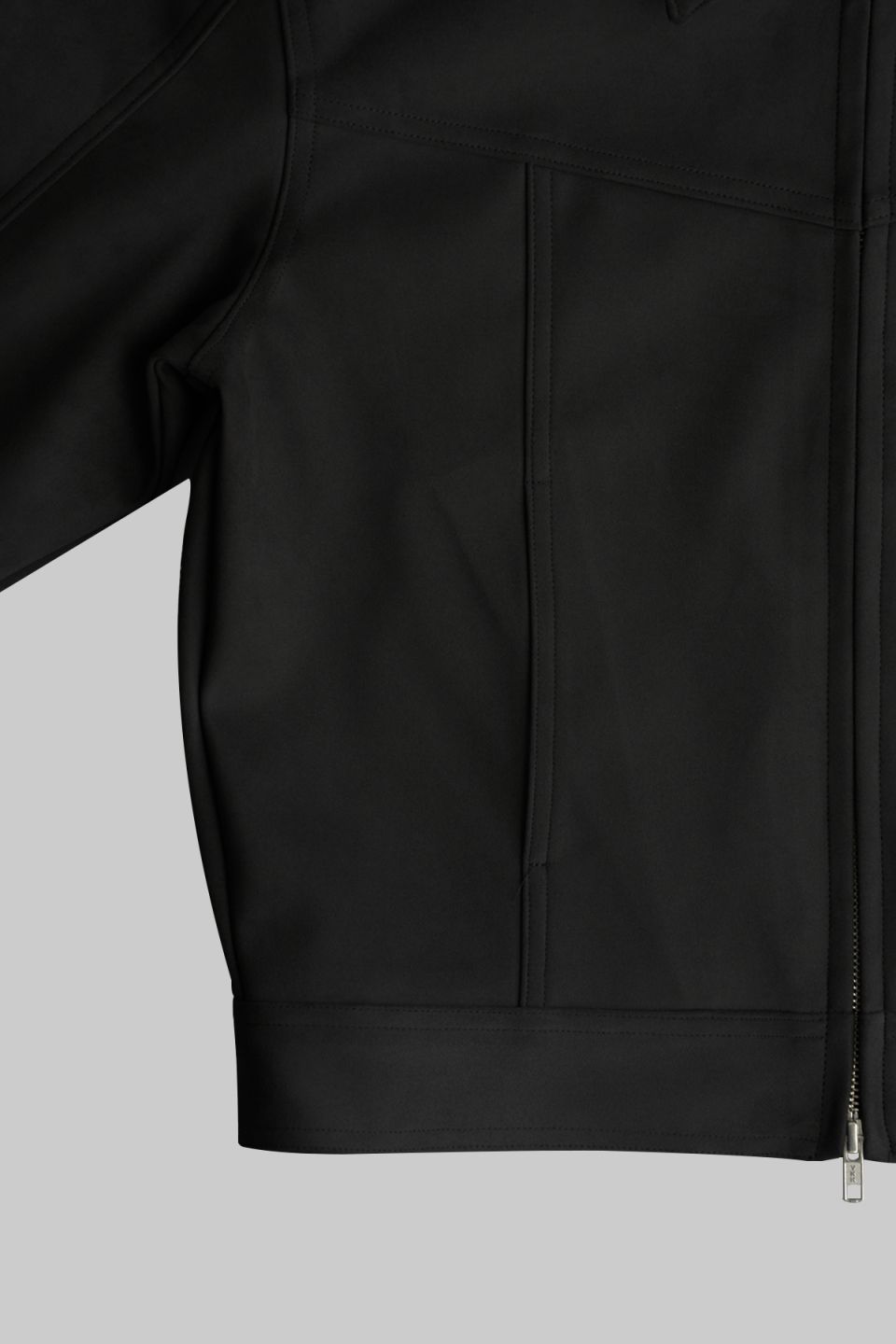 MUSINSA公式 | BOWLOW PRODUCT クロップスエードパネルジャケット