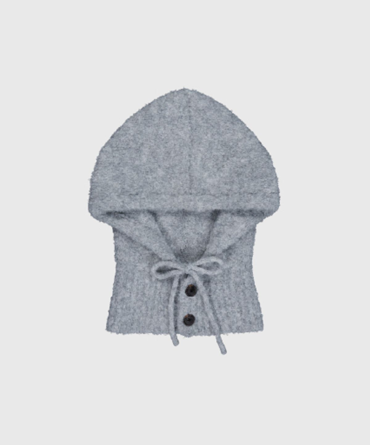 래니래니(RENNYRENNIE) FLUFFY PUPPY BALACLAVA - 플러피 퍼피 바라클라바 [GRAY_B001GR]