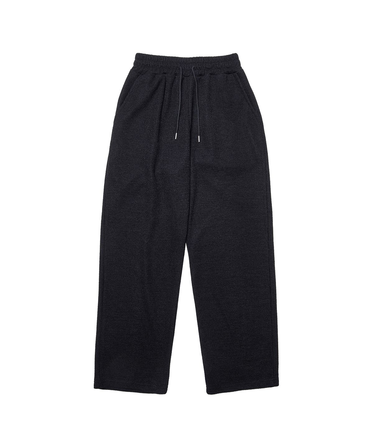 그노크(GNOK) 사카리바 니트 밴딩 와이드팬츠[블랙]