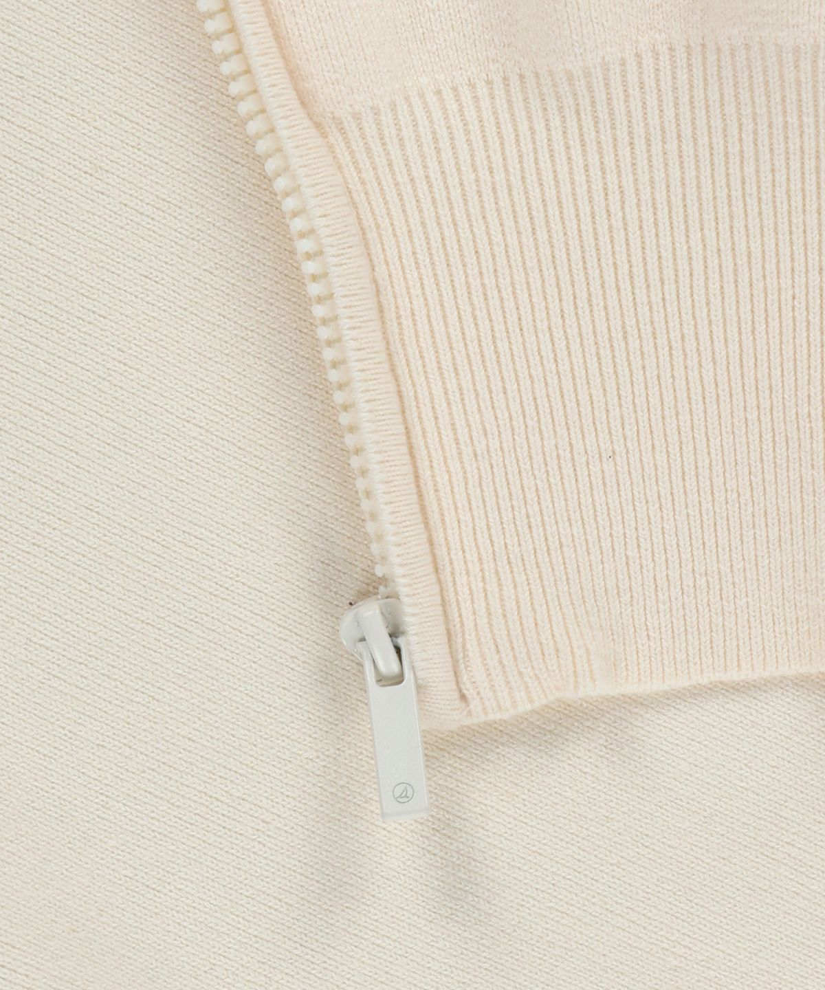 스페리(SPERRY) 크롭 니트 집업 재킷_크림 [SPRJ_0005]