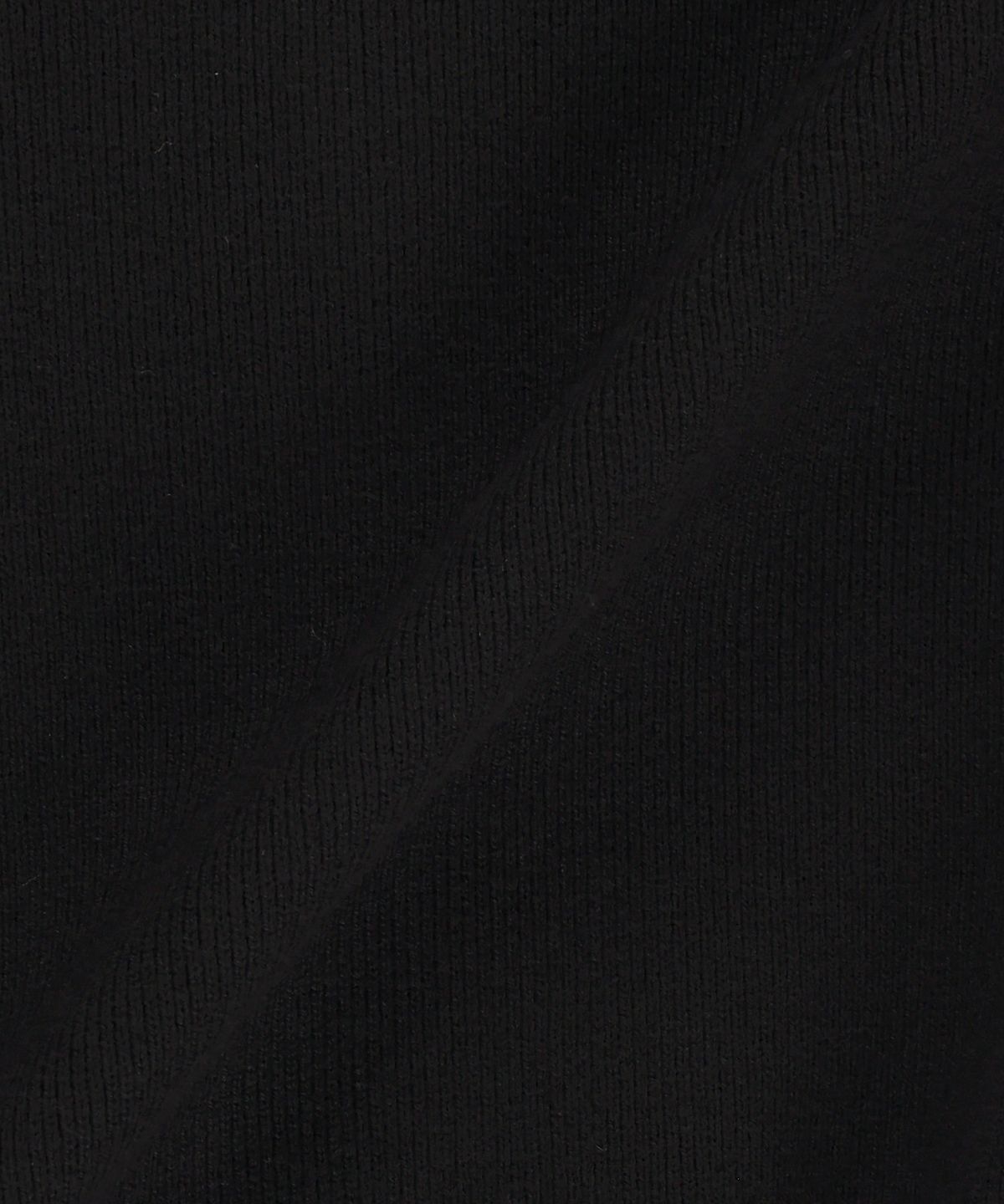 스페리(SPERRY) 크롭 니트 집업 재킷_블랙 [SPRJ_0005]