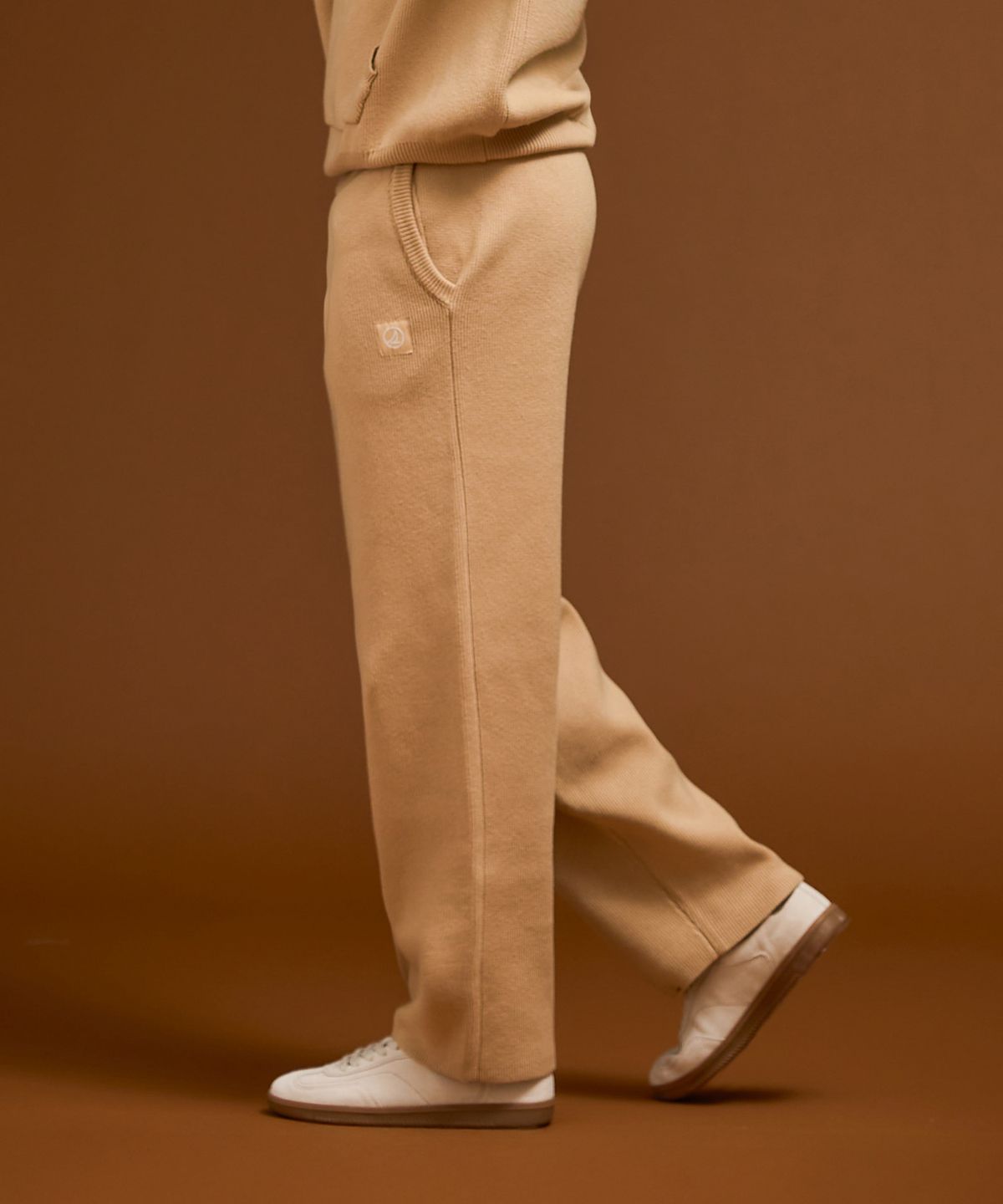 스페리(SPERRY) 남성 스트레이트핏 니트 팬츠_베이지 [SPRP_0006]