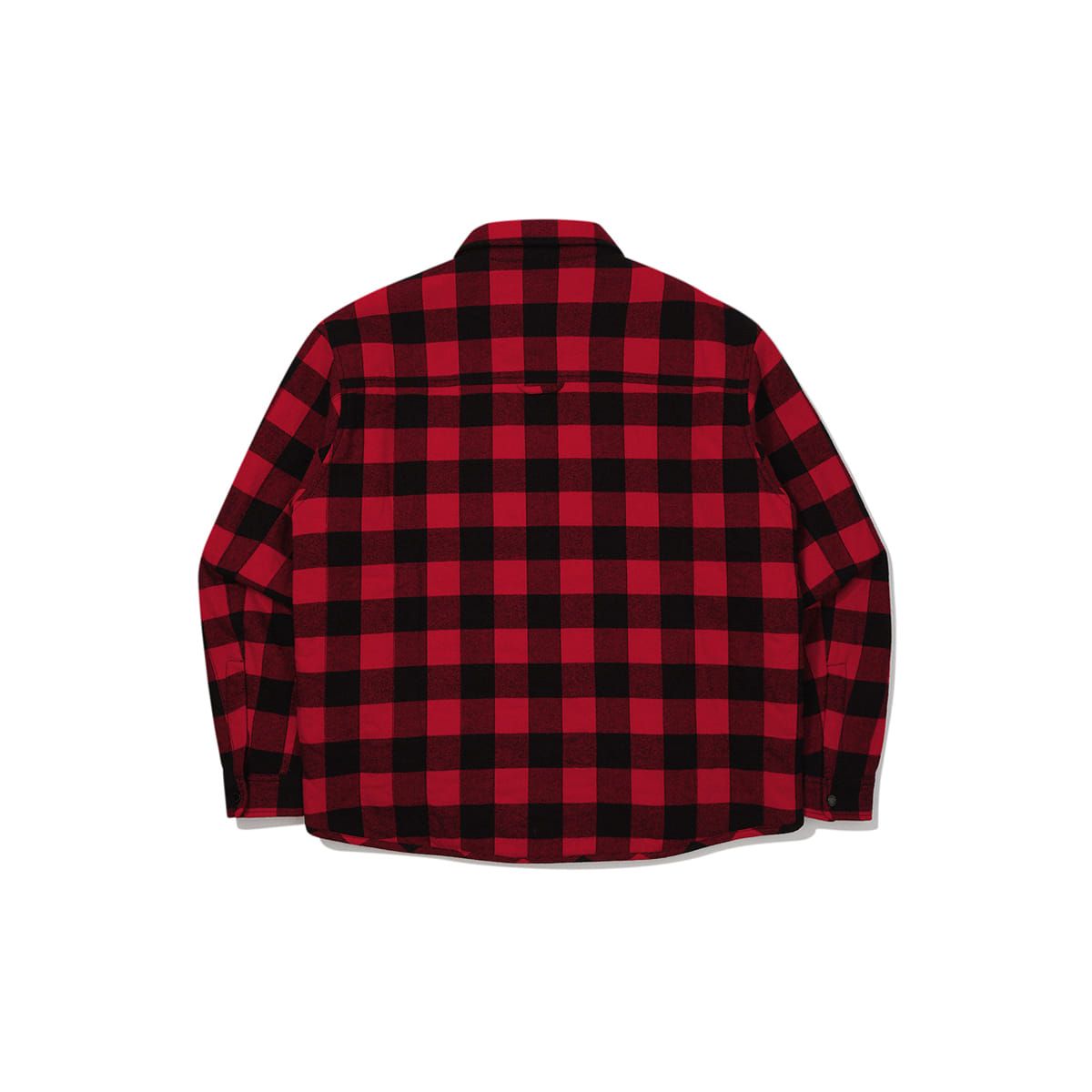 코닥(KODAK) 체크 패딩 셔켓 RED