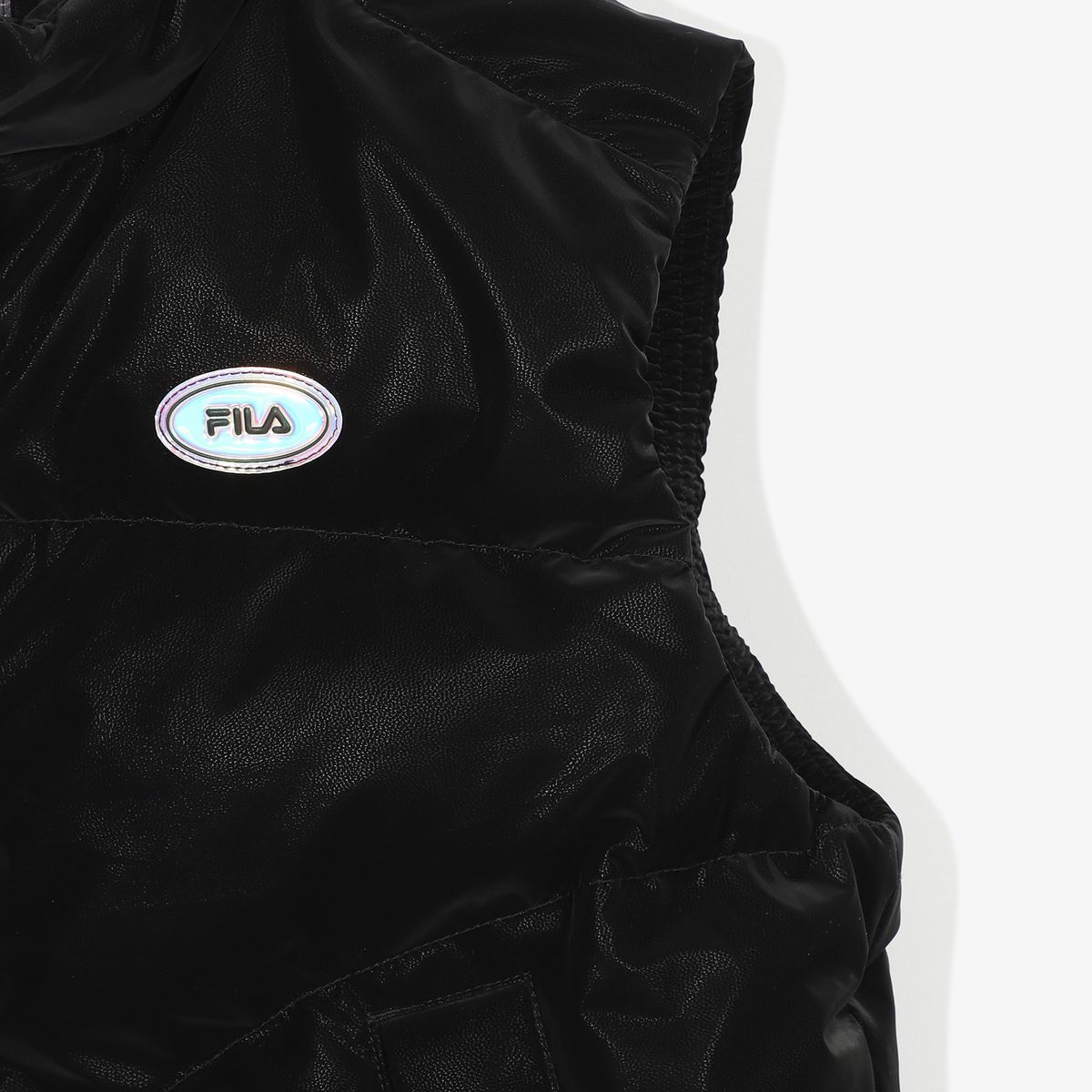 휠라 키즈(FILA KIDS) 여아 숏 패딩 조끼