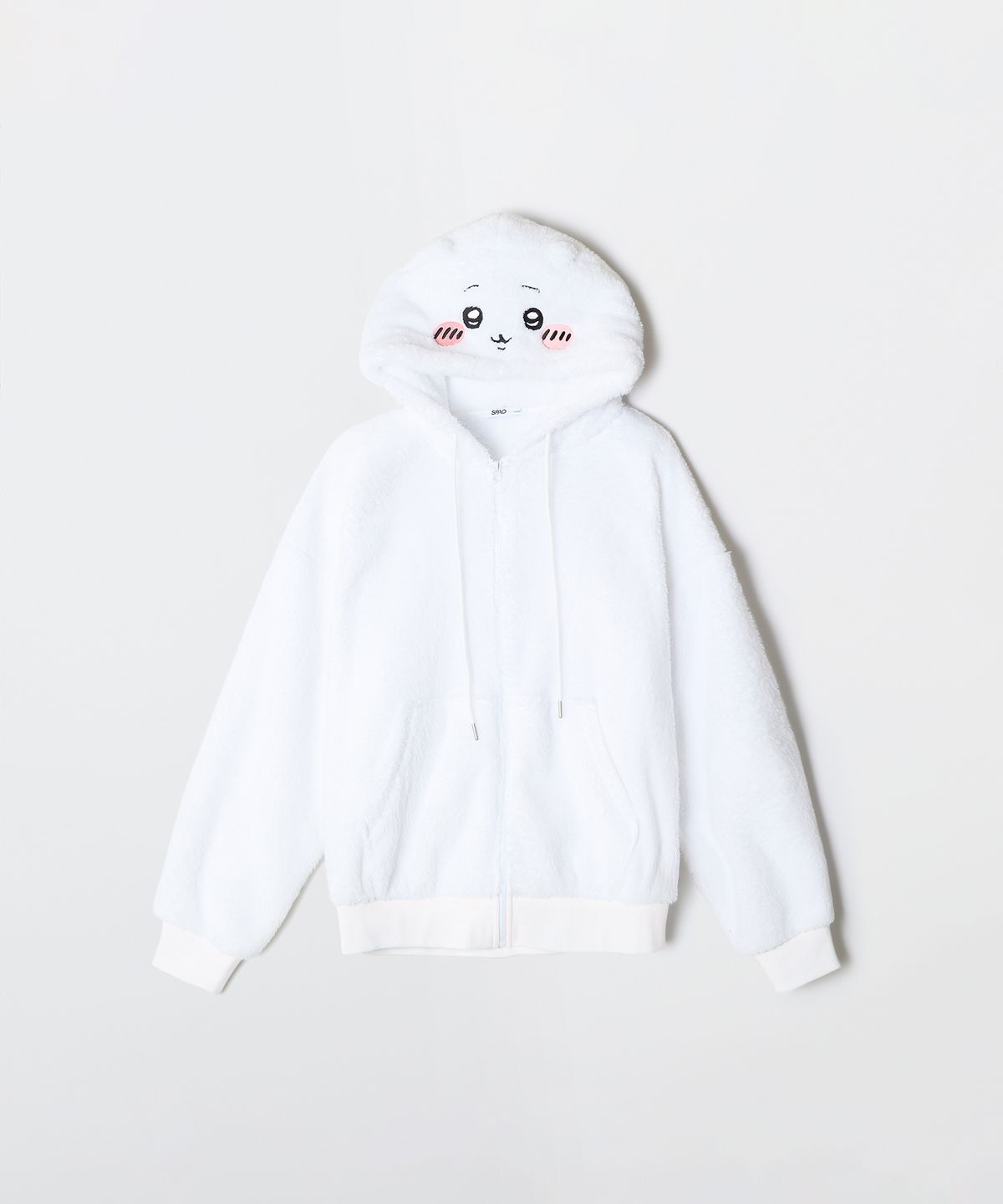 스파오(SPAO) [먼작귀] 후드집업(WHITE)_SPMZF49U01