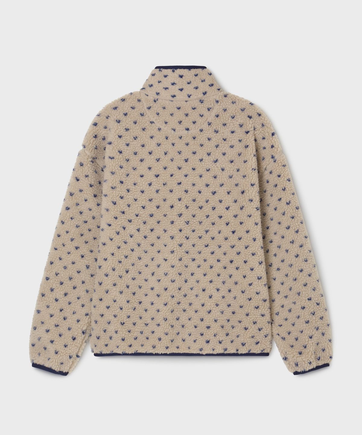 후아유(WHO.A.U) Dot Pattern Fleece Jacket / WHMZG1198F