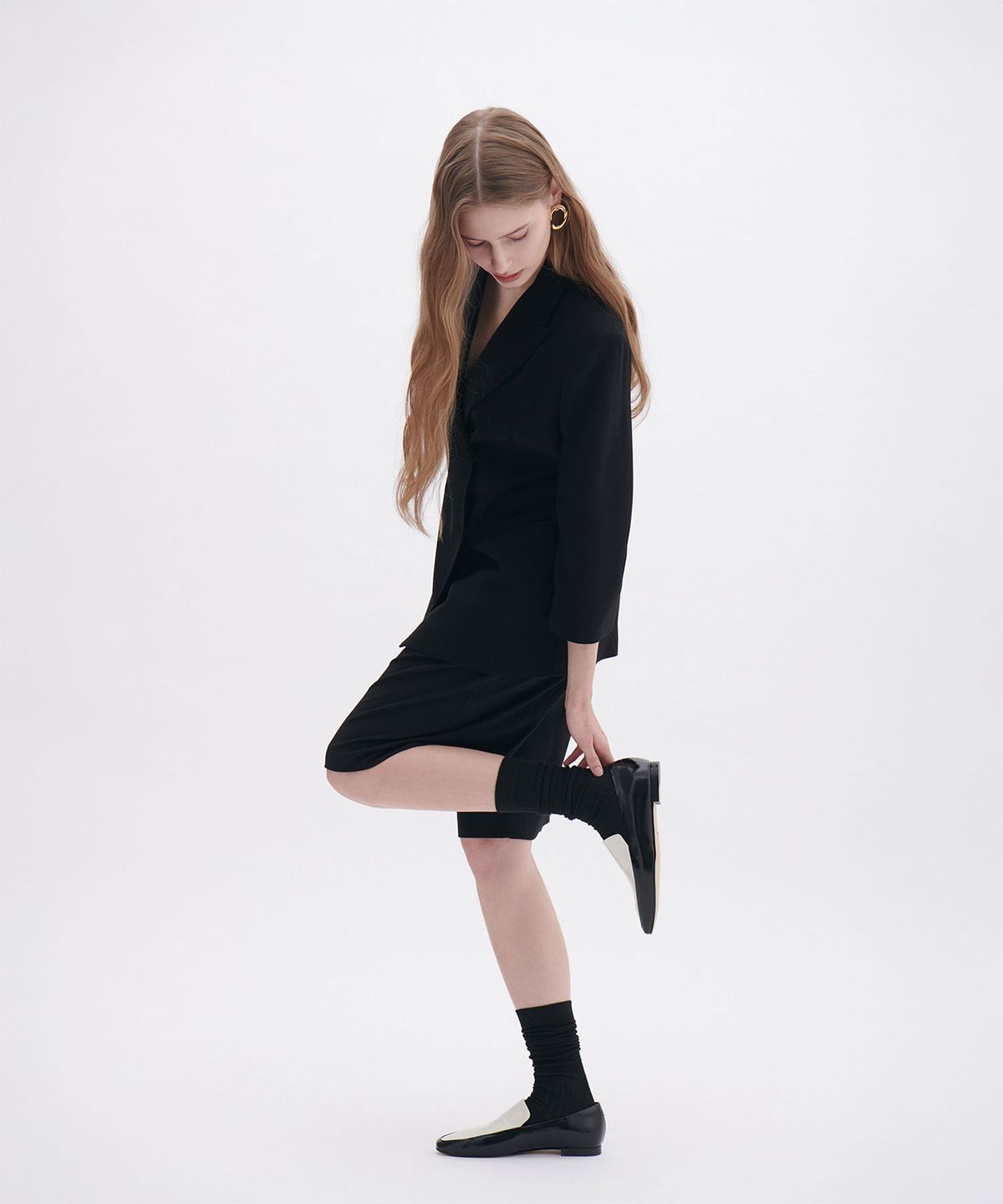 앤버터럼(ANDBUTTERUM) Azure_ Loafer_Black(BF5ALO12WH)