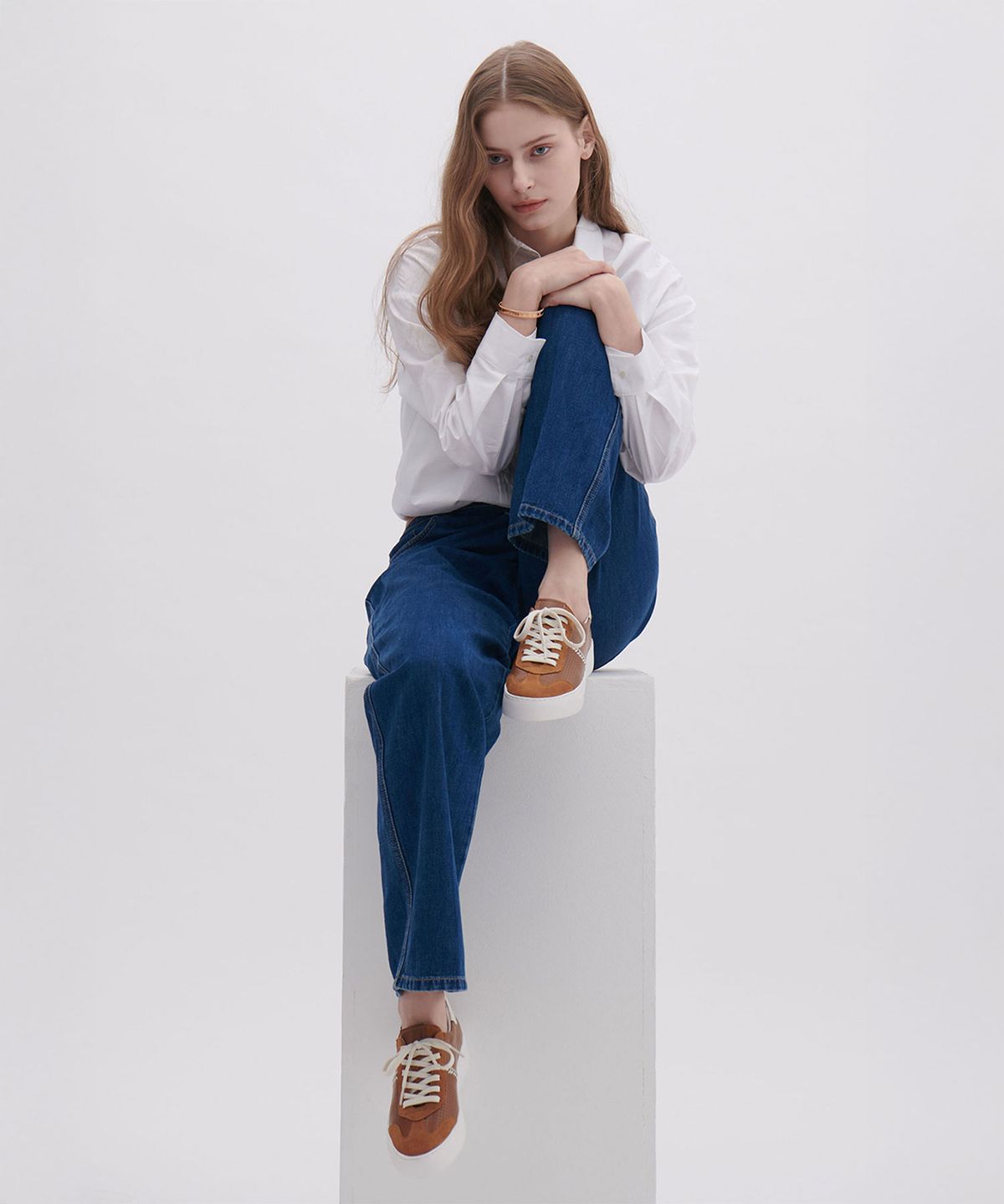앤버터럼(ANDBUTTERUM) Ember_Sneakers_Camel(BF5AMK55CA)