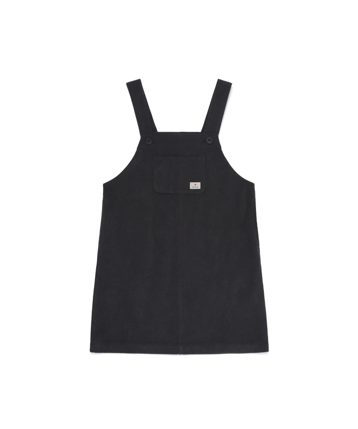 스노우피크 어패럴 키즈(SNOWPEAK APPAREL KIDS) 키즈 코듀로이 오버롤 원피스 (S25WKFOP82) Dark Charcoal