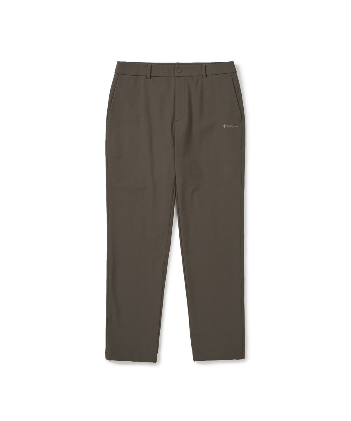 스노우피크 어패럴(SNOWPEAK APPAREL) 라고 약기모 슬림 팬츠 (S25WMTPT20) Dark Khaki