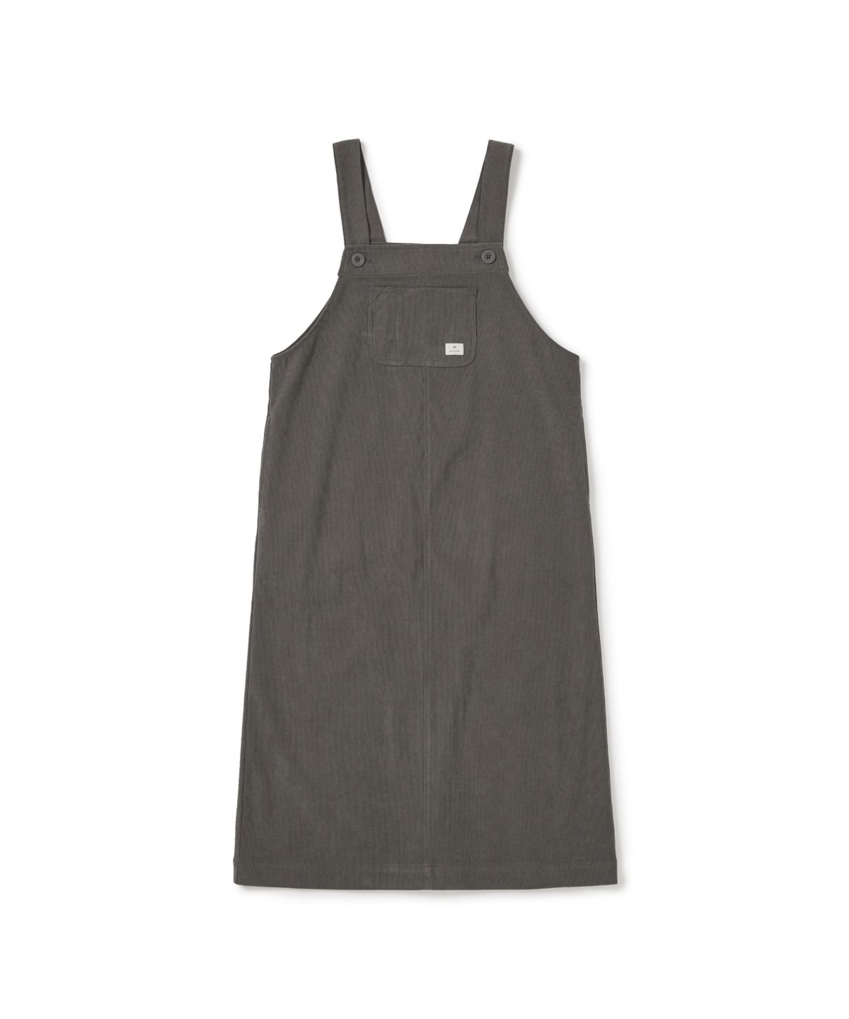 스노우피크 어패럴(SNOWPEAK APPAREL) 코듀로이 여성 오버롤 원피스 (S25WWFOP73) Dark Gray