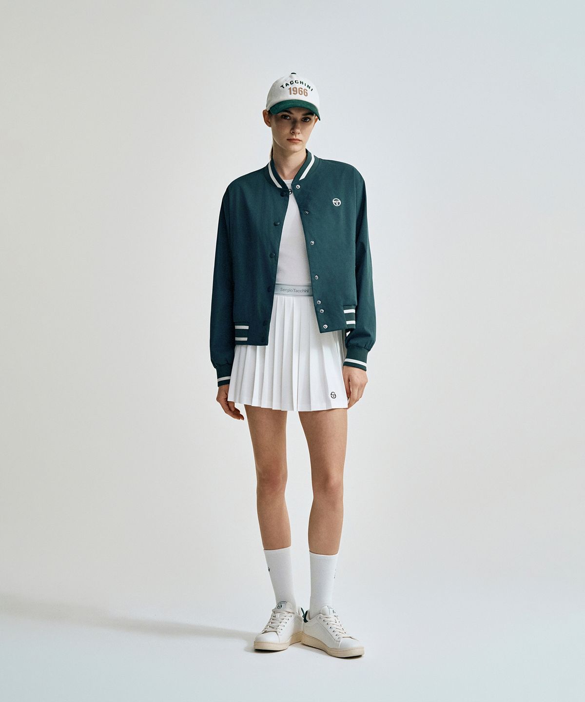 세르지오 타키니(SERGIO TACCHINI) U 바시티 우븐 자켓