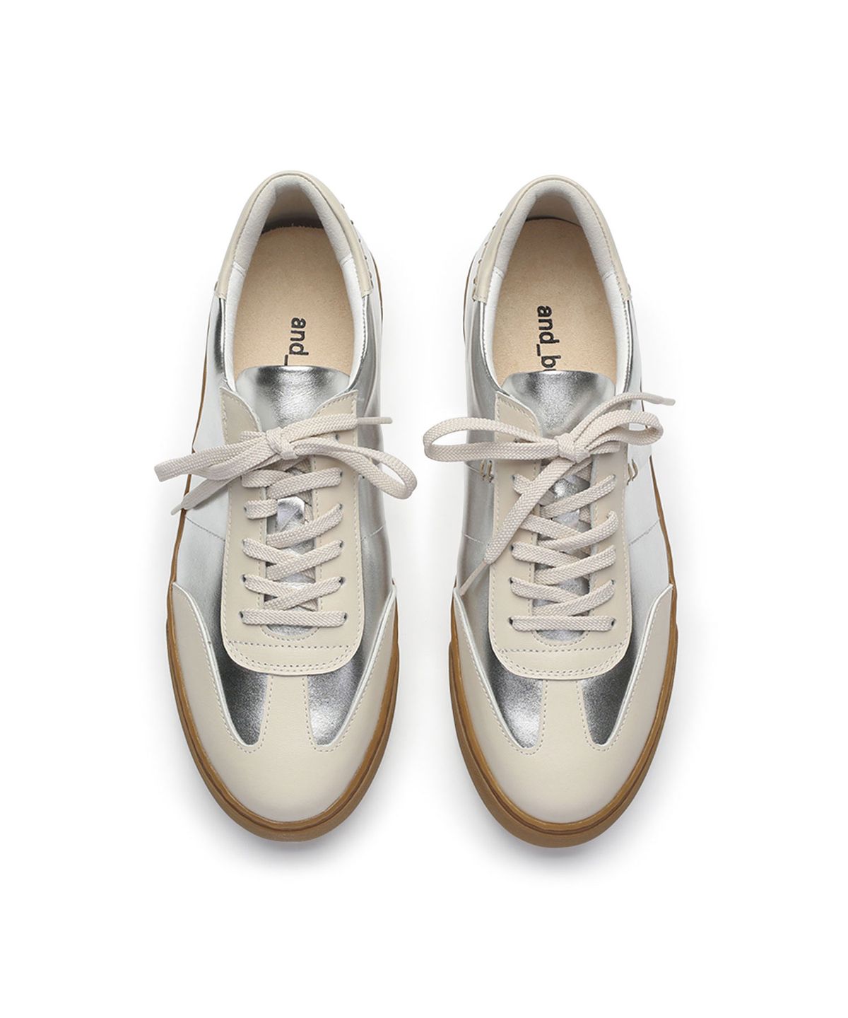 앤버터럼(ANDBUTTERUM) Eunoia_Sneakers_Silver(BF5AMK50SV)
