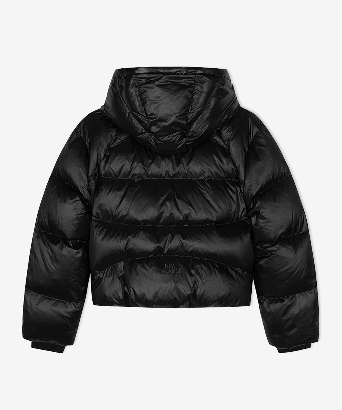 뉴발란스(NEW BALANCE) NBNPF4W072 / WOMEN 플라잉 후드형 숏다운 (G/BLACK)
