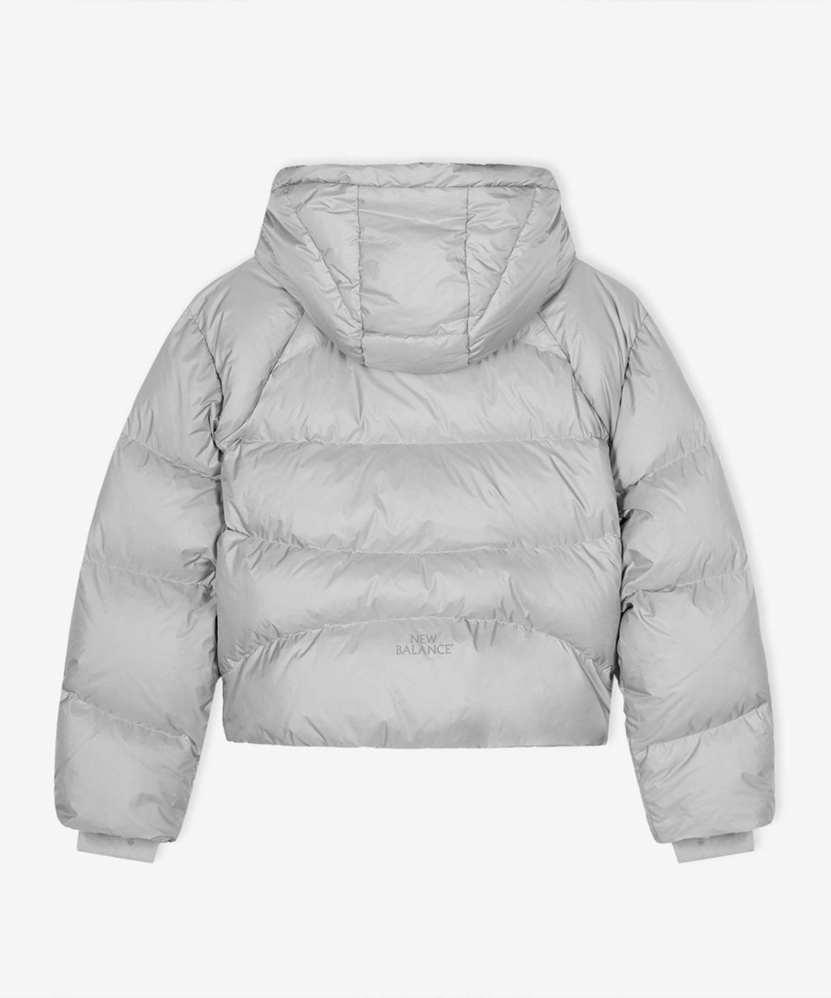 뉴발란스(NEW BALANCE) NBNPF4W072 / WOMEN 플라잉 후드형 숏다운 (SILVER)