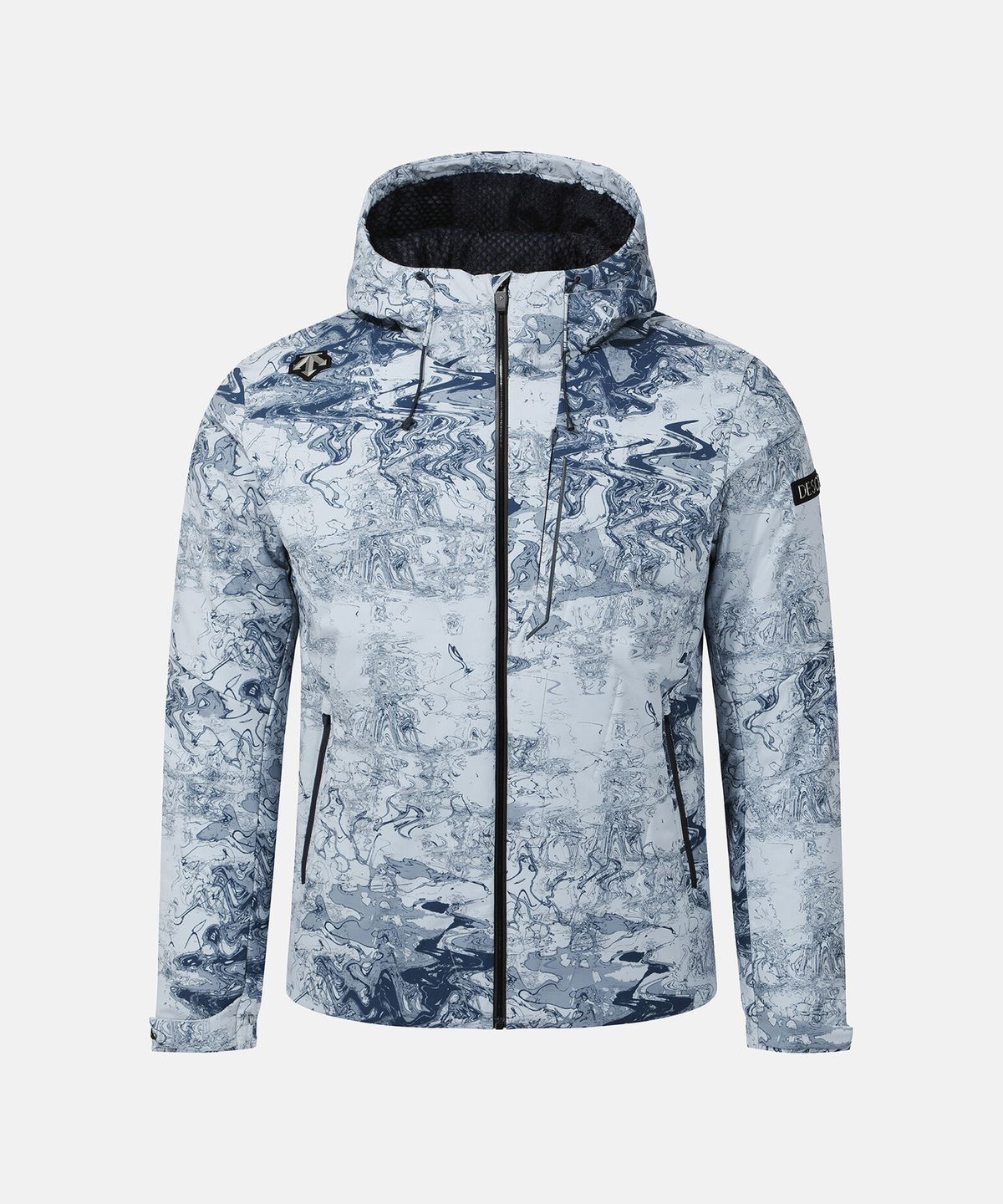 데상트(DESCENTE) 스노우스톰 경량 패딩 자켓 패턴 SQ321SPD97
