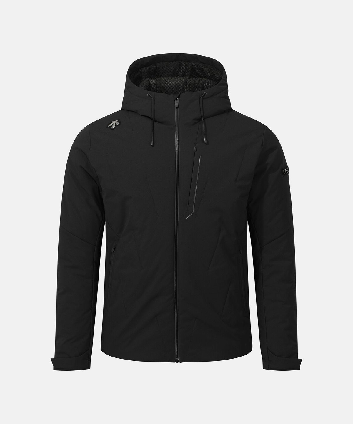 데상트(DESCENTE) 스노우스톰 경량 패딩 자켓 블랙 SQ321SPD97