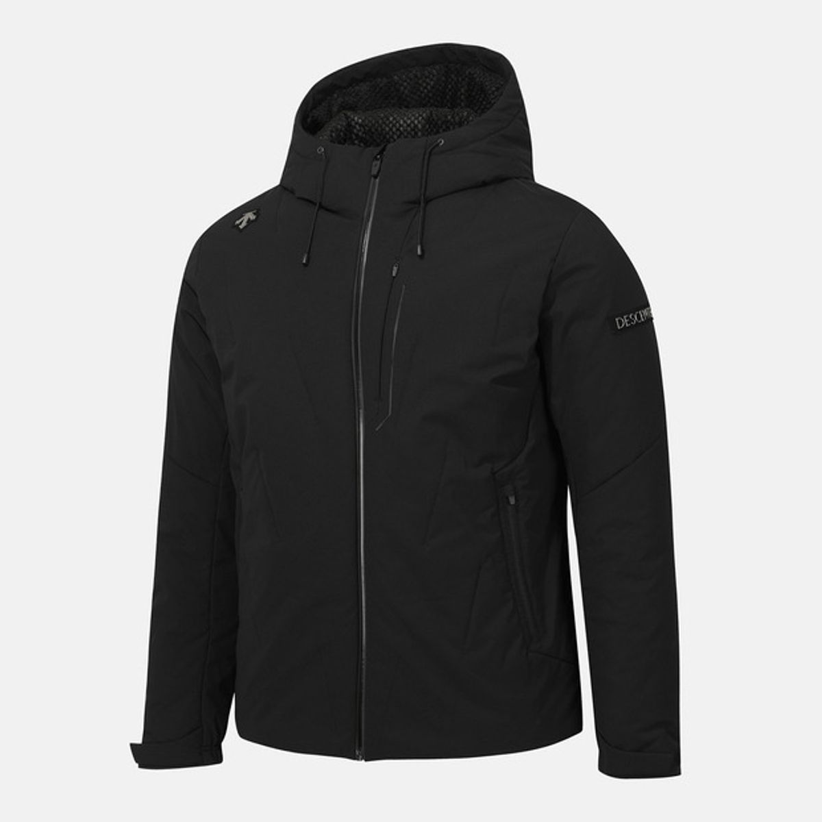 데상트(DESCENTE) 스노우스톰 경량 패딩 자켓 블랙 SQ321SPD97