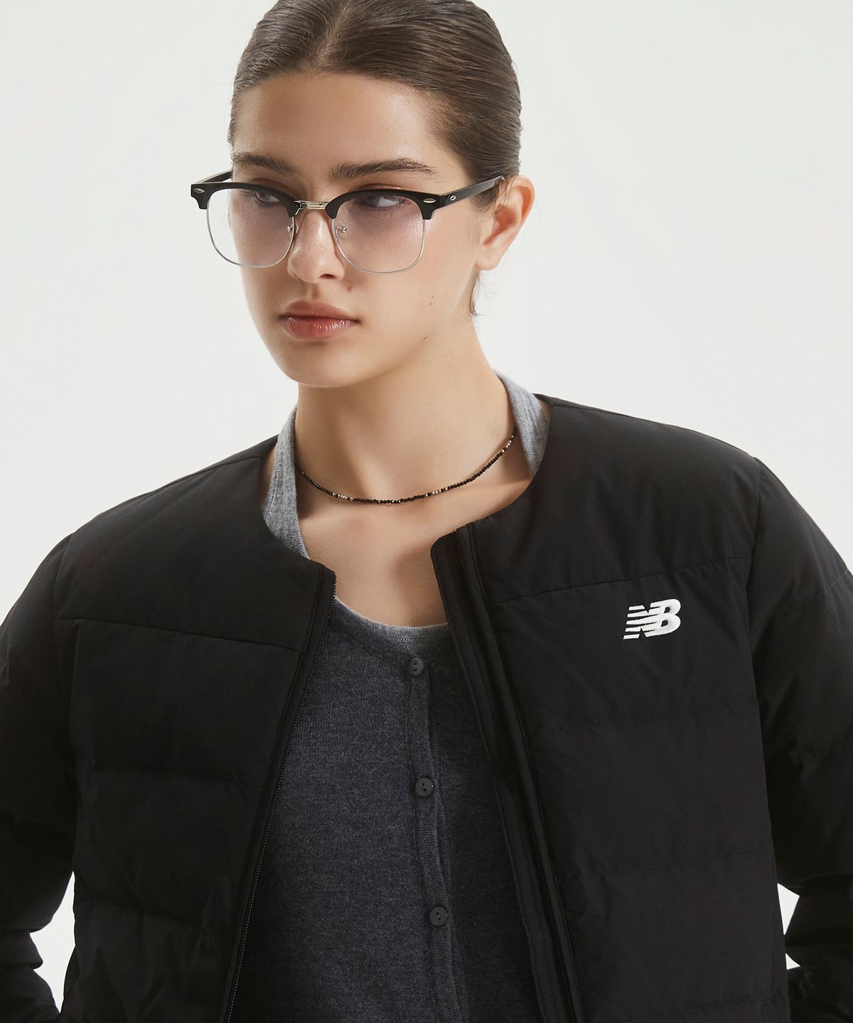 뉴발란스(NEW BALANCE) NBNPF4W022 / WOMEN 액티브 라이트 다운 (BLACK)