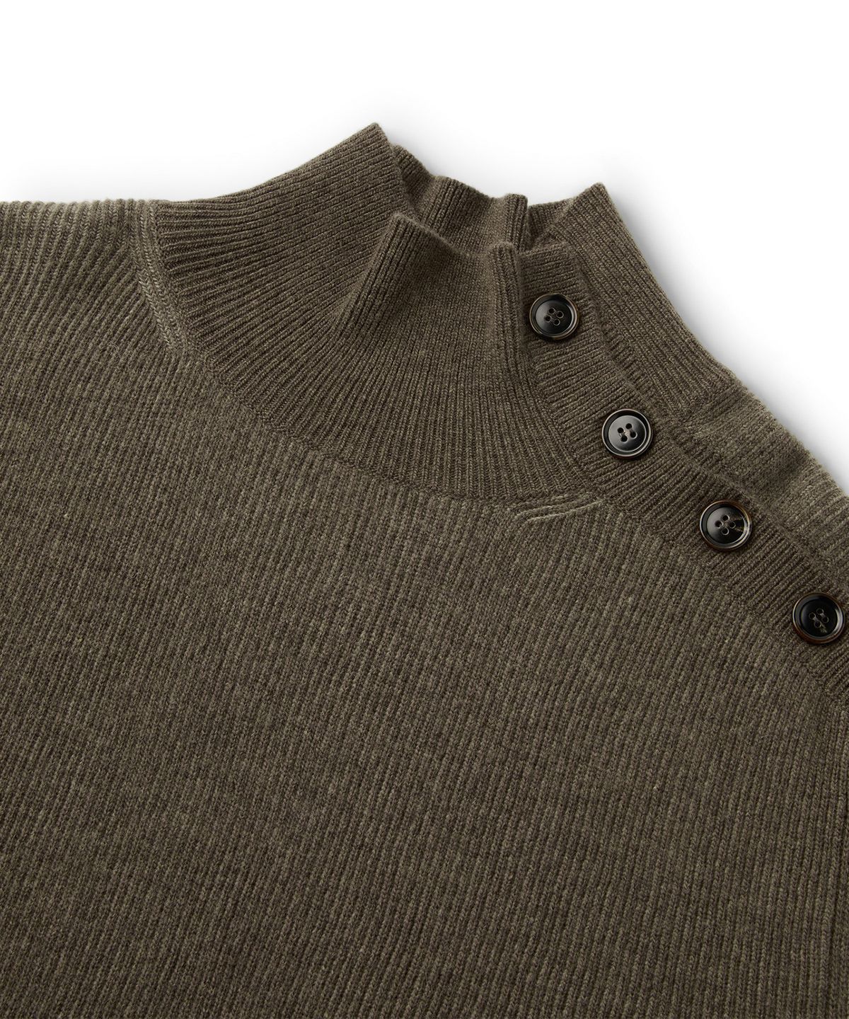 엠엠아이씨(MMIC) OBLIQUE TURTLENECK (BROWN)