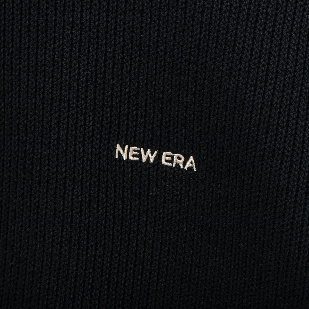 뉴에라(NEW ERA) 아웃도어 니티드 저지 하프 집업 블랙 14741964