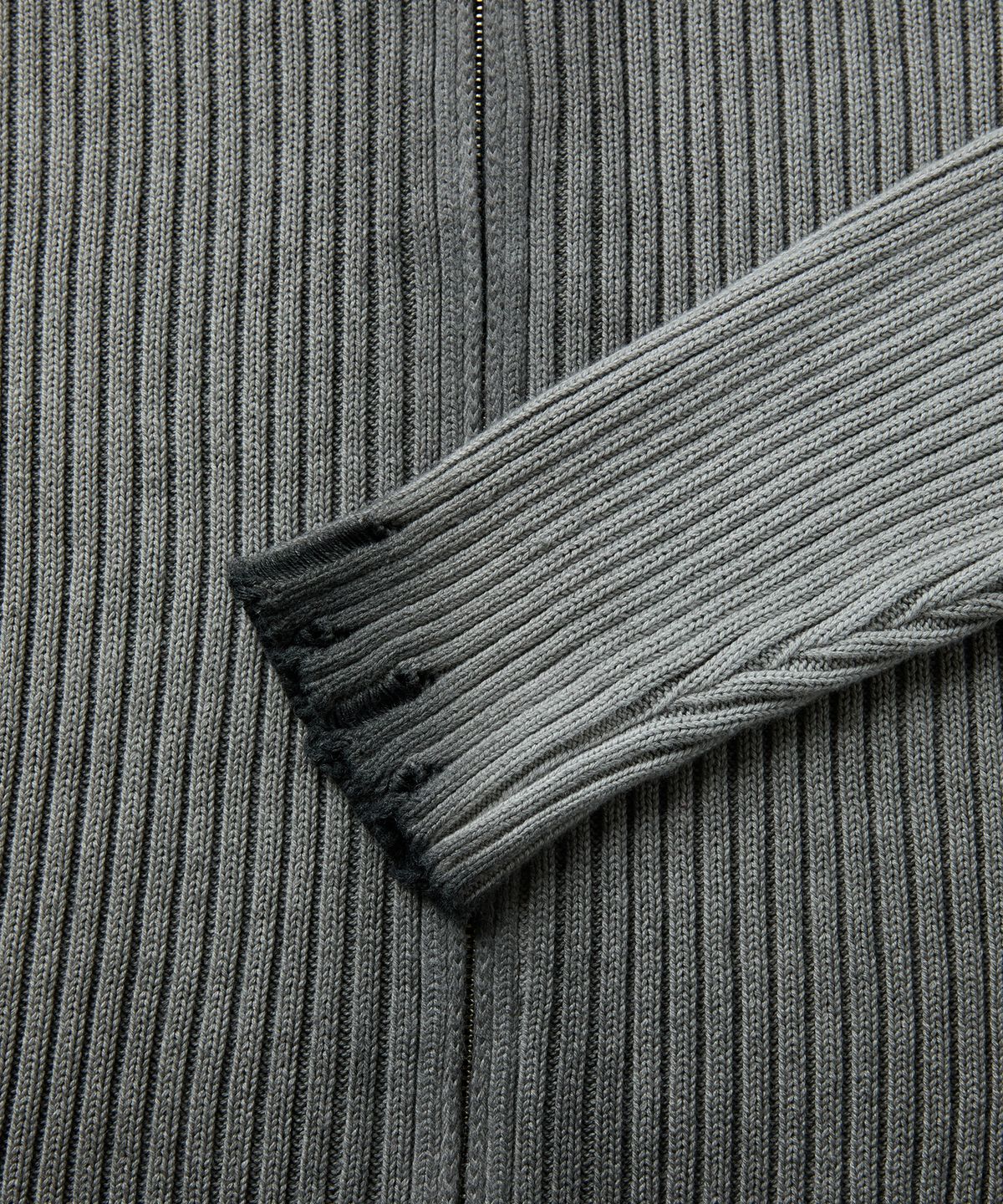 엠엠아이씨(MMIC) MUSK ZIP-UP KNIT (BLACK)