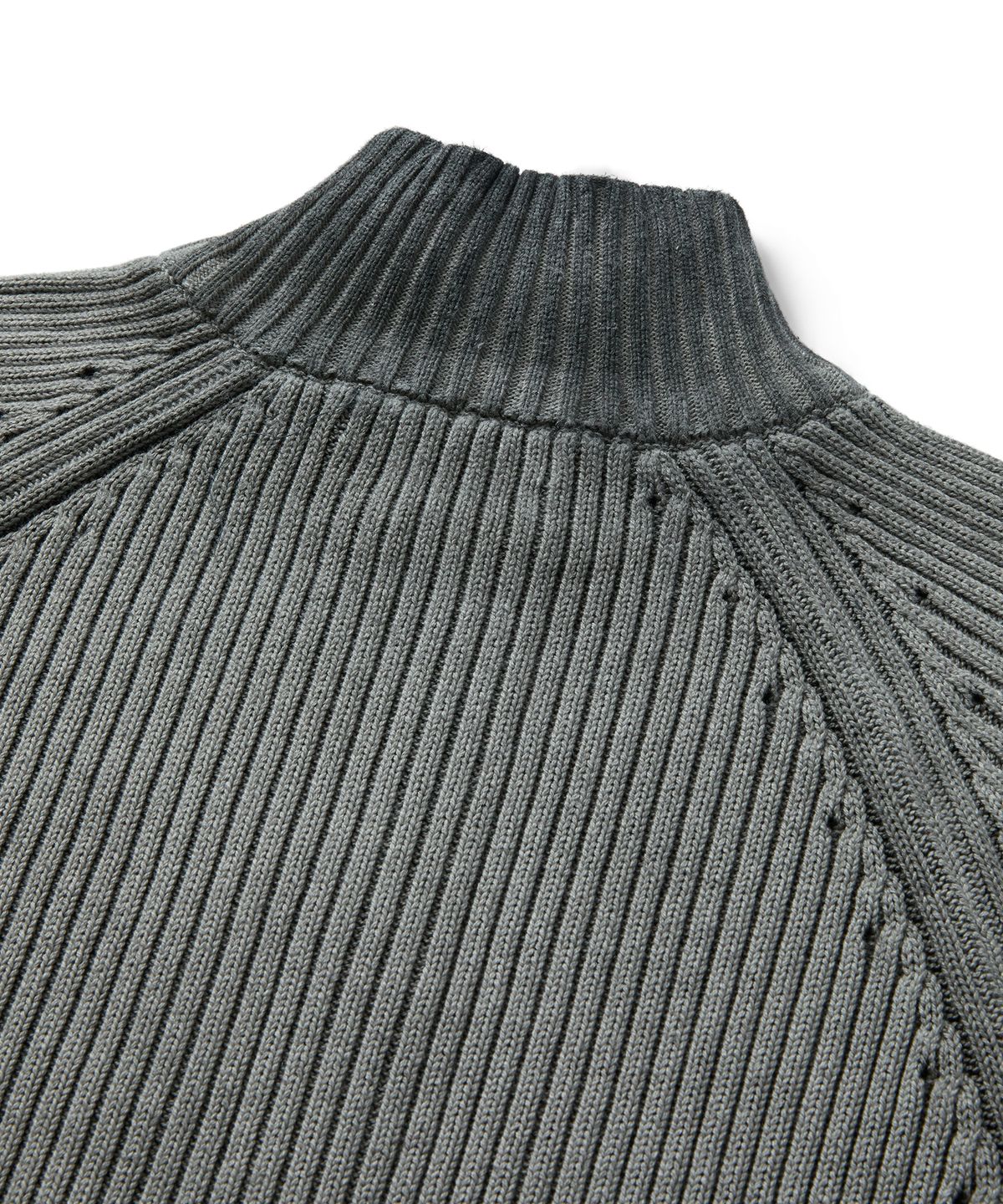 엠엠아이씨(MMIC) MUSK ZIP-UP KNIT (BLACK)