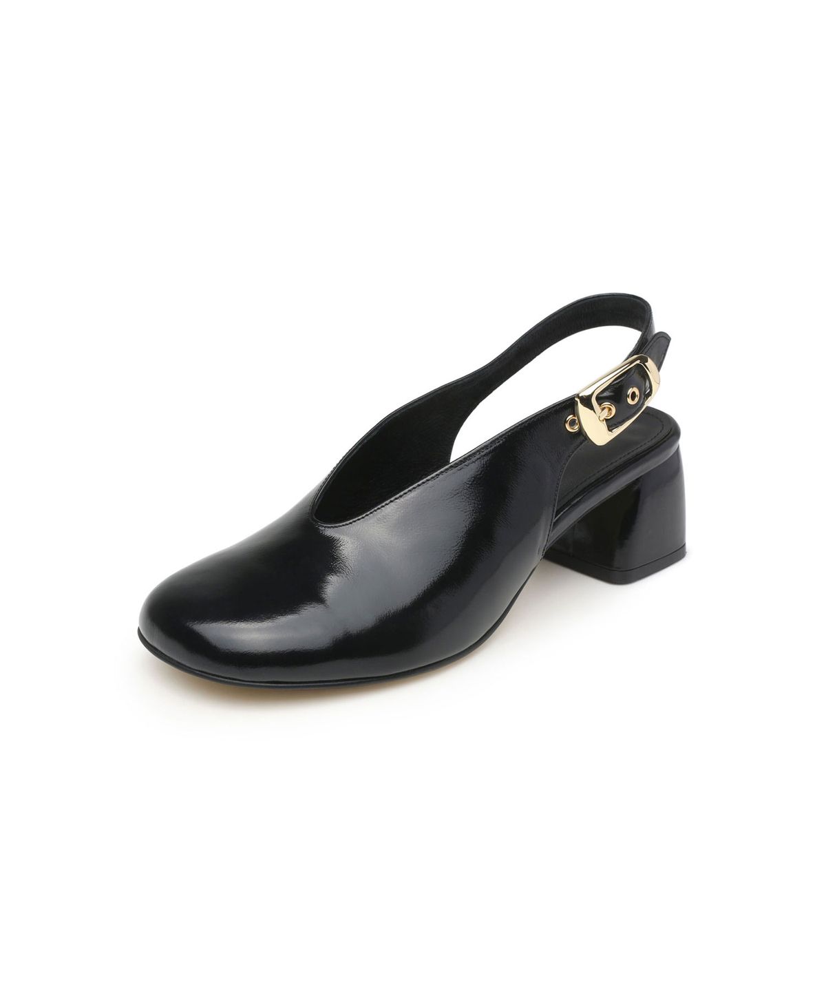앤버터럼(ANDBUTTERUM) Kismet_Slingback_Black(BF5APB09BK)