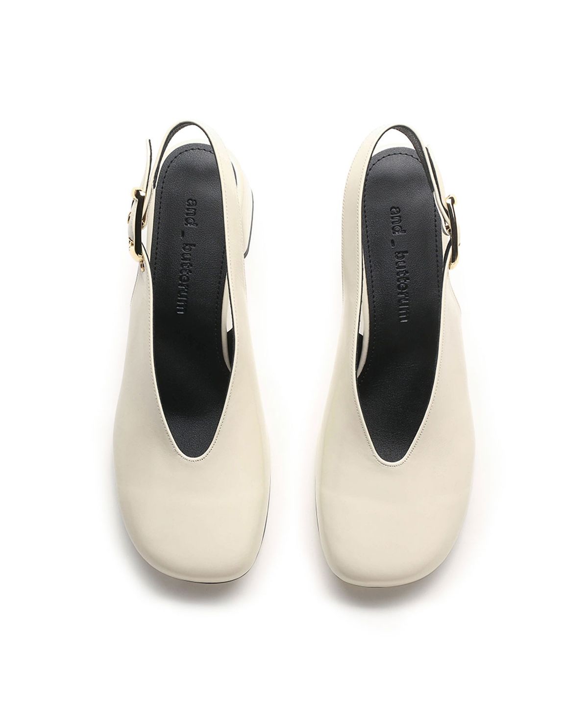 앤버터럼(ANDBUTTERUM) Kismet_Slingback_Ivory(BF5APB09IV)